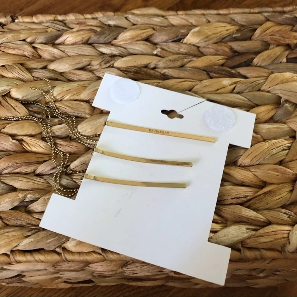 Black Diamond gold glam girl Bobby pin set